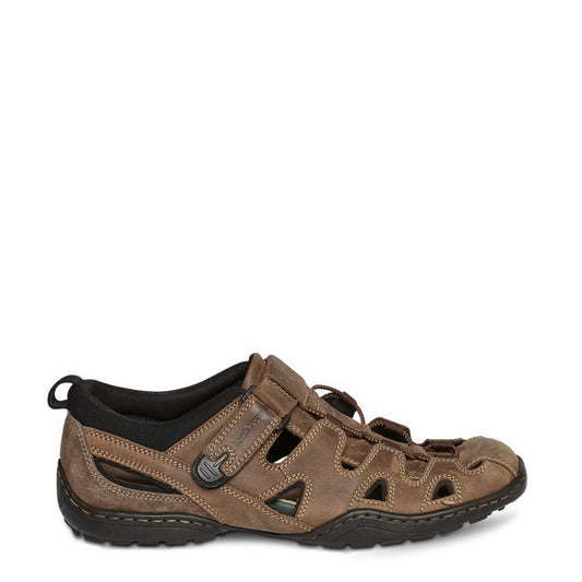 HUSH PUPPIES SENTRY SANDAL - BROWN