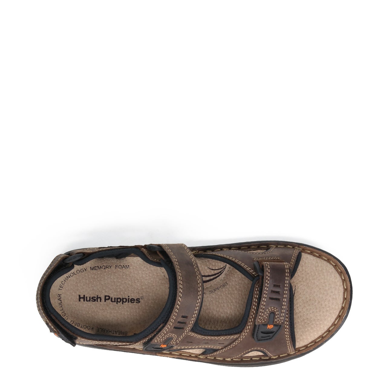 HUSH PUPPIES SIMMER - BROWN