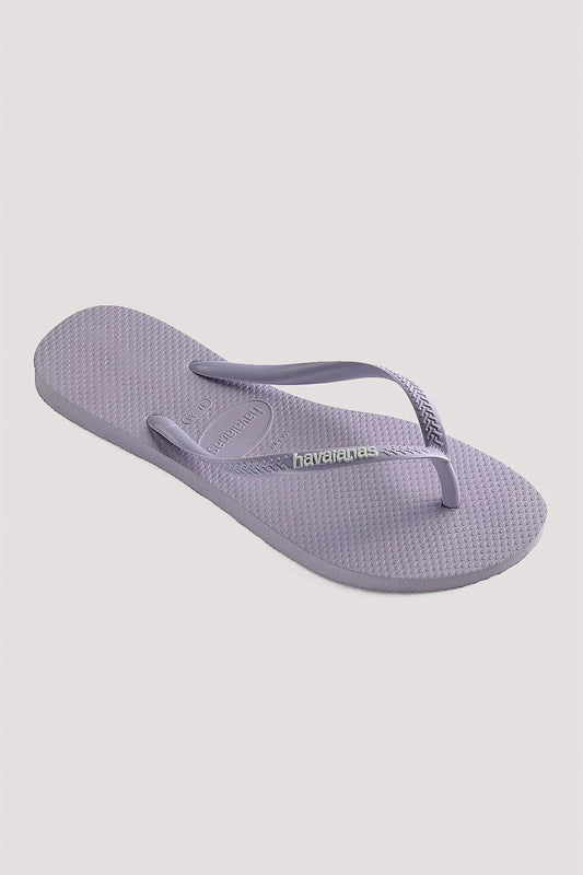 HAVAIANAS SLIM LOGO POP UP JANDAL - LAVENDER