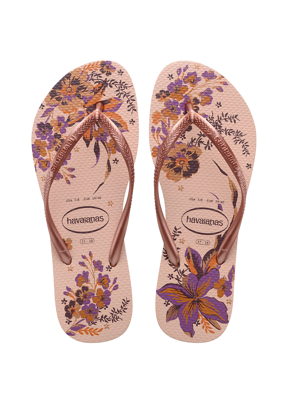 HAVAIANAS SLIM ORGANIC JANDAL - BALLET ROSE
