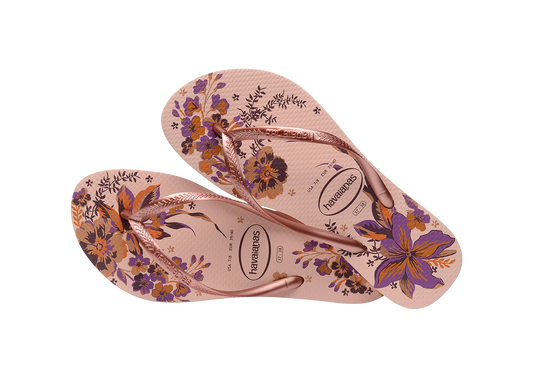 HAVAIANAS SLIM ORGANIC JANDAL - BALLET ROSE