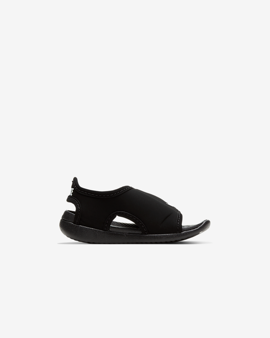 NIKE INFANT SUNRAY ADJUST 5 V2 (TD) - BLACK/WHITE