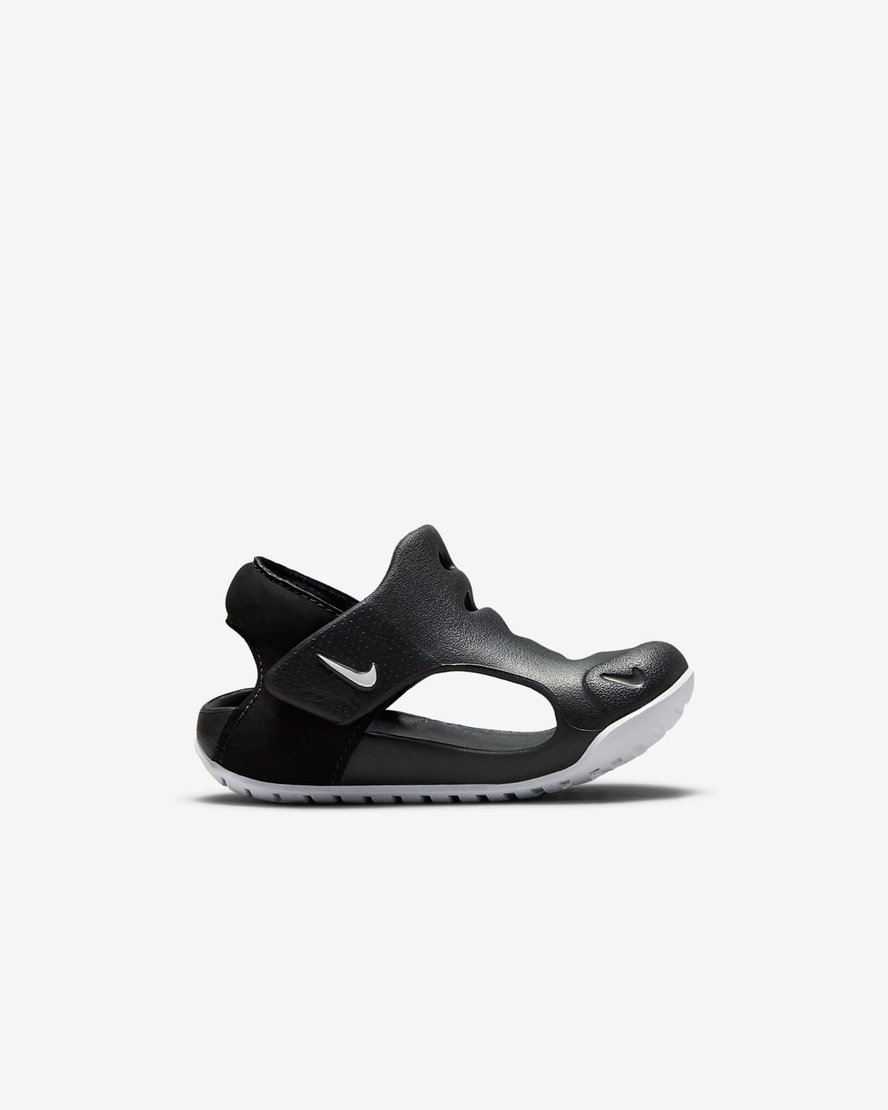 NIKE INFANT SUNRAY PROTECT 3 (TD) SANDAL - BLACK/WHITE