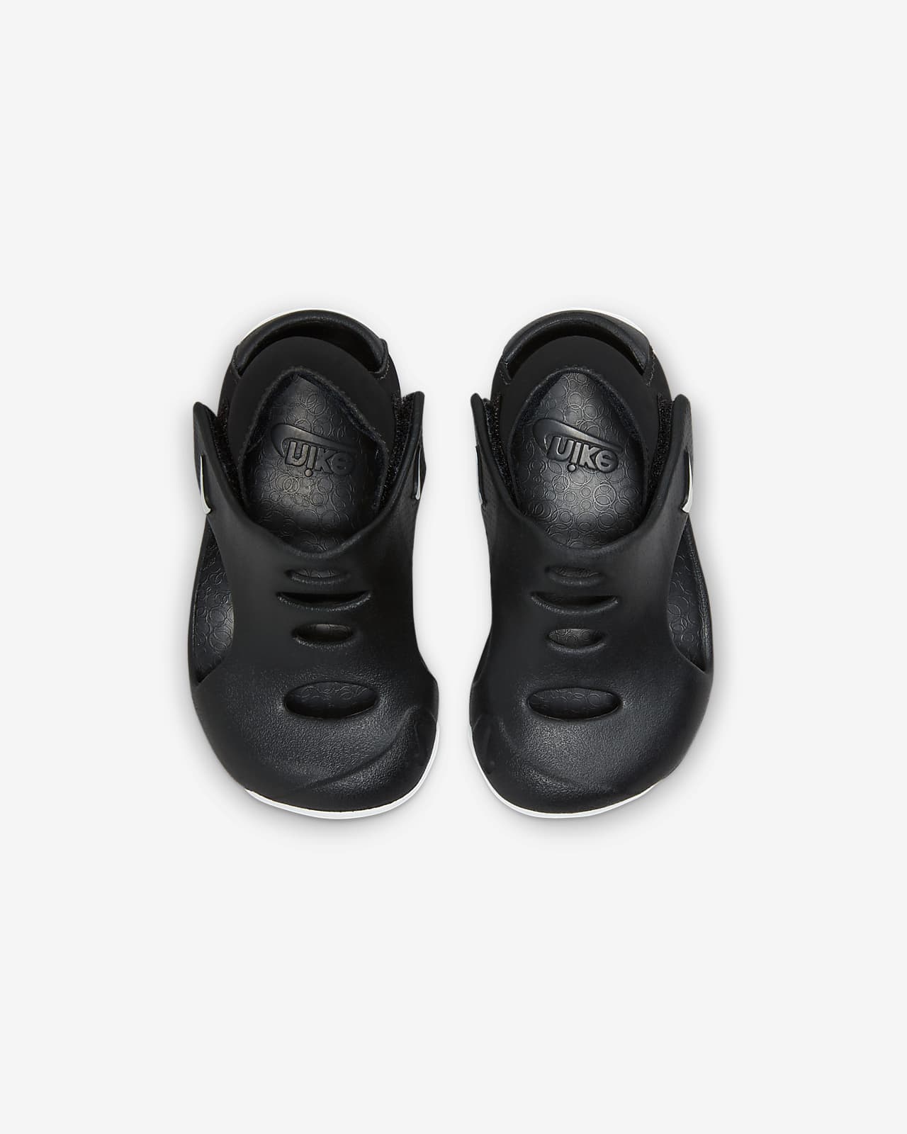 NIKE INFANT SUNRAY PROTECT 3 (TD) SANDAL - BLACK/WHITE