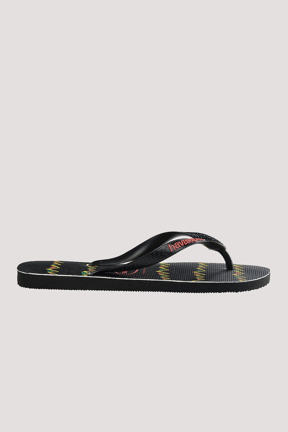 HAVAIANAS TOP STRIPE ZAG JANDAL - PRETO/PRETO