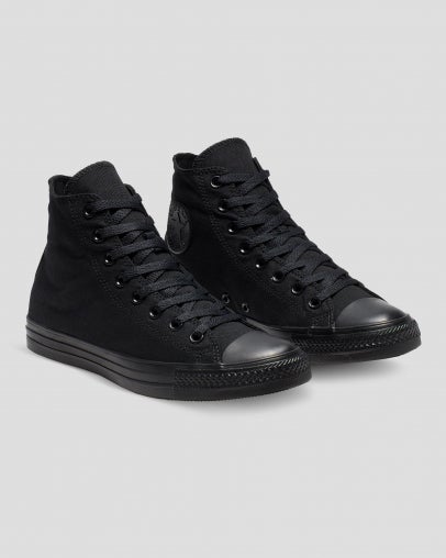 High top store black chucks