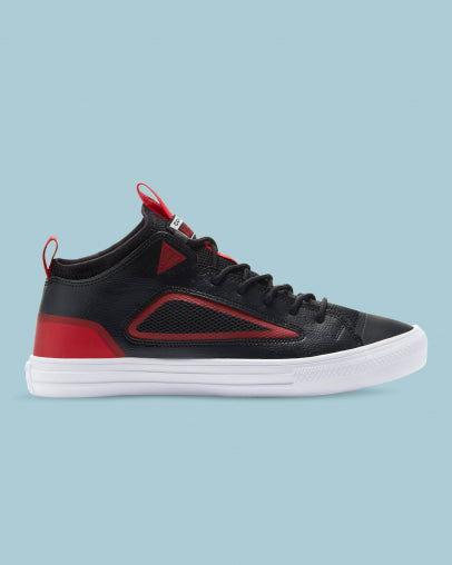 CONVERSE Unisex Converse Chuck Taylor All Star Ultra Low Top - Black/Red