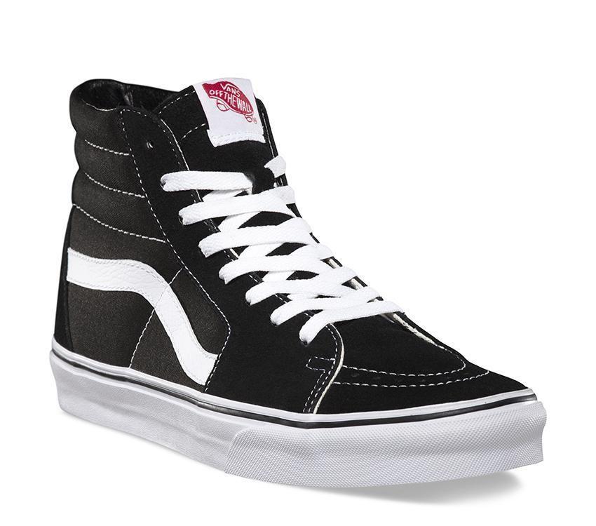 VANS SK8-HI - BLACK/WHITE