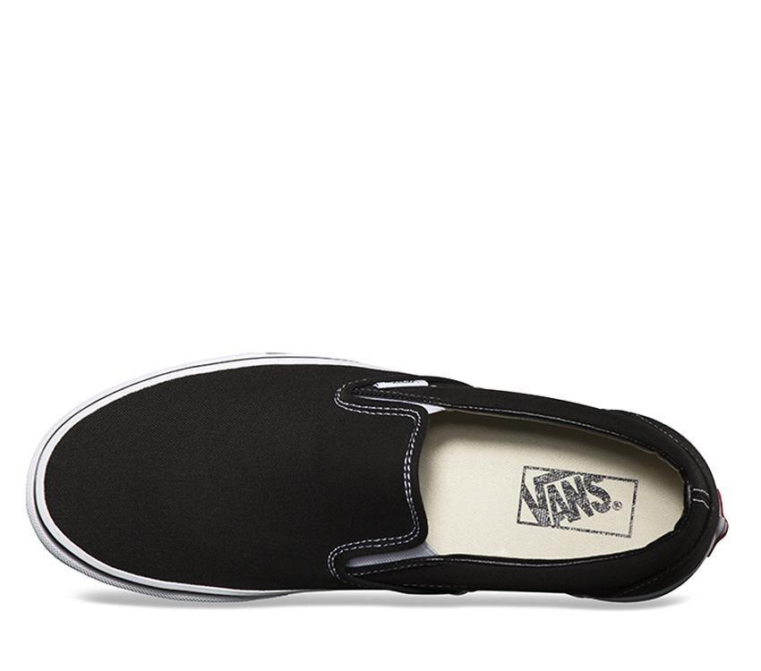 VANS CLASSIC SLIP ON - BLACK/WHITE