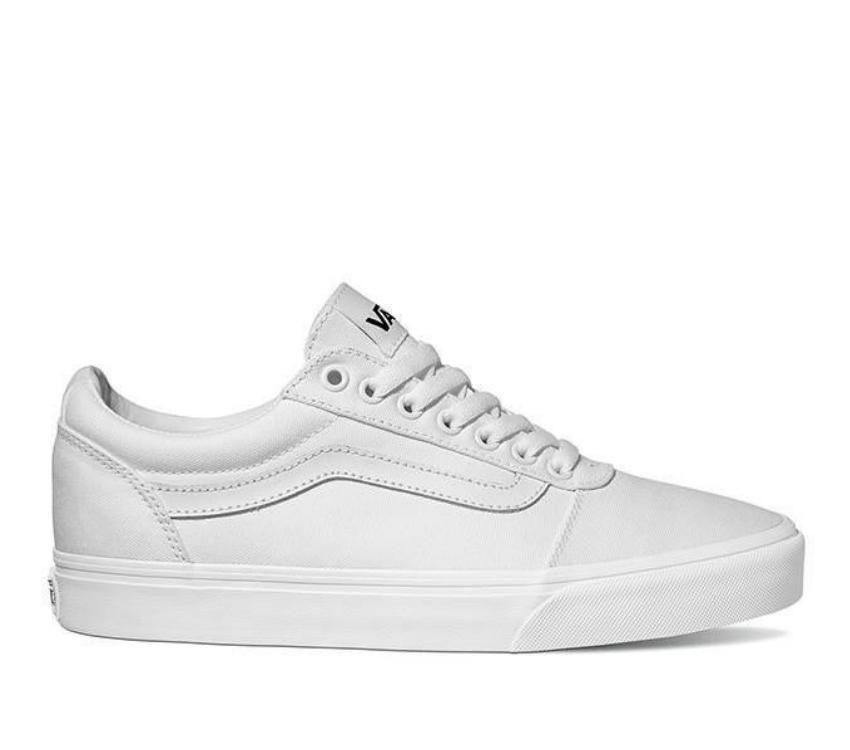 VANS WARD CANVAS - WHITE/WHITE