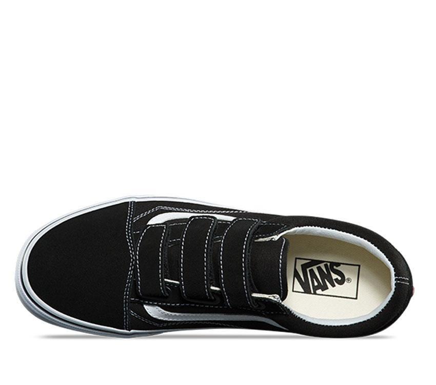 VANS OLD SKOOL V (SUEDE/CANVAS) - BLACK/TRUE WHITE
