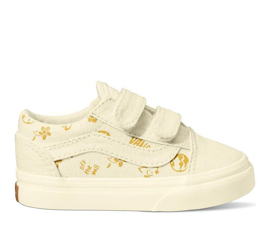 VANS INFANT OLD SKOOL V ECO THEORY IN OUR HANDS - Golden Yellow