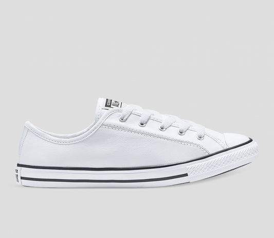 CONVERSE WOMENS CT ALL STAR DAINTY LOW - WHITE/BLACK/WHITE