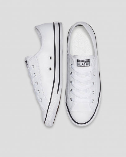 CONVERSE WOMENS CT ALL STAR DAINTY LOW WHITE BLACK WHITE Lotsa